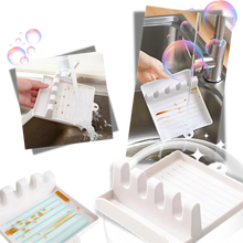 Carica l'immagine nel visualizzatore di Gallery, Porta Spatole Antiscivolo a Quattro Scomparti - Ozerty