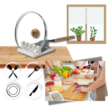 Carica l'immagine nel visualizzatore di Gallery, Porta Spatole Antiscivolo a Quattro Scomparti - Ozerty