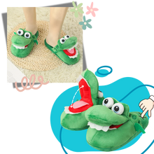Carica l'immagine nel visualizzatore di Gallery, Pantofole di Coccodrillo Divertenti e Comode - Ozerty