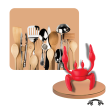 Carica l'immagine nel visualizzatore di Gallery, Portacucchiaio antiscivolo a forma di granchio - Ozerty