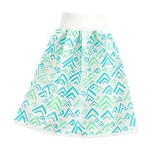 Carica l'immagine nel visualizzatore di Gallery, Pannolini di Stoffa Morbidi e Delicati Anti-Perdita -Montagne Blu - Ozerty