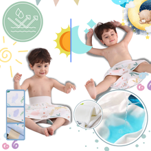 Carica l'immagine nel visualizzatore di Gallery, Pannolini di Stoffa Morbidi e Delicati Anti-Perdita - Ozerty
