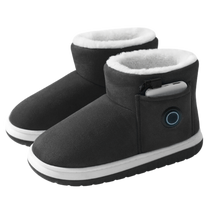 Carica l'immagine nel visualizzatore di Gallery, Scarpe Termiche in Cotone Riscaldate con Grafene -Nero - Ozerty