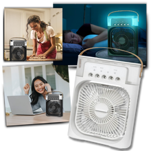 Carica l'immagine nel visualizzatore di Gallery, Condizionatore d'aria portatile piccolo per il raffreddamento idroelettrico - Ozerty