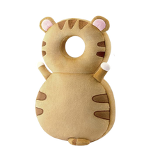Carica l'immagine nel visualizzatore di Gallery, Protezione per la testa ipoallergenica per neonati -Tigre marrone - Ozerty