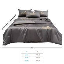 Carica l'immagine nel visualizzatore di Gallery, Copripiumino in morbida seta di ghiaccio - Ozerty