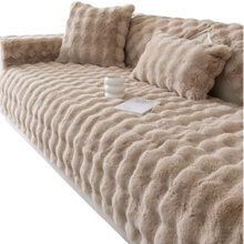 Carica l'immagine nel visualizzatore di Gallery, Lussuoso Copridivano in Poliestere -Cachi - Ozerty
