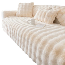 Carica l'immagine nel visualizzatore di Gallery, Lussuoso Copridivano in Poliestere -Bianco - Ozerty