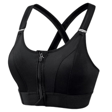 Carica l'immagine nel visualizzatore di Gallery, Reggiseno Sportivo Racerback a Massimo Supporto -Nero/SNero/MNero/LNero/XLNero/2XLNero/3XLNero/4XLNero/5XL - Ozerty
