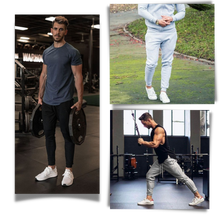 Carica l'immagine nel visualizzatore di Gallery, Pantaloni fitness da uomo - Ozerty