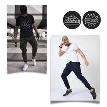 Carica l'immagine nel visualizzatore di Gallery, Pantaloni cargo slim fit da uomo - Ozerty