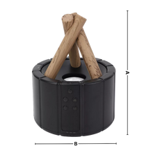 Carica l'immagine nel visualizzatore di Gallery, Diffusore di Oli Essenziali a Forma di Falò - Ozerty