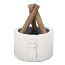 Carica l'immagine nel visualizzatore di Gallery, Diffusore di Oli Essenziali a Forma di Falò -Bianco - Ozerty