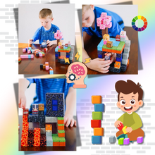 Carica l'immagine nel visualizzatore di Gallery, Blocchi magnetici educativi di Minecraft - Ozerty