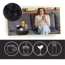 Carica l'immagine nel visualizzatore di Gallery, Portabicchieri per divano a scomparti multipli - Ozerty