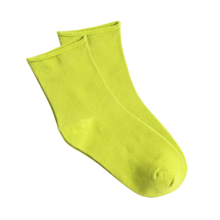 Carica l'immagine nel visualizzatore di Gallery, Calze a quarti senza cuciture non costrittive -Verde/EU35-39 - Ozerty