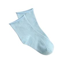 Carica l'immagine nel visualizzatore di Gallery, Calze a quarti senza cuciture non costrittive -Azzurro/EU35-39 - Ozerty