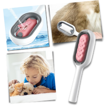 Carica l'immagine nel visualizzatore di Gallery, Pettine da toelettatura per animali domestici con serbatoio dell'acqua - Ozerty