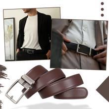 Carica l'immagine nel visualizzatore di Gallery, Cintura in Pelle Senza Fori - Ozerty