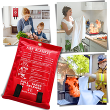 Carica l'immagine nel visualizzatore di Gallery, Coperte antincendio di emergenza a estinzione rapida - Ozerty