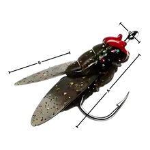 Carica l'immagine nel visualizzatore di Gallery, Esche realistiche per la pesca a mosca - Ozerty