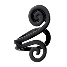 Carica l'immagine nel visualizzatore di Gallery, Orecchini non Piercing per Digitopressione -Nero - Ozerty