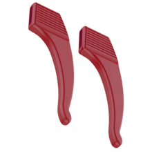 Carica l'immagine nel visualizzatore di Gallery, Cuscinetti Antiscivolo per Astine Occhiali -Rosso - Ozerty