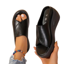 Carica l'immagine nel visualizzatore di Gallery, Sandali ortopedici con tacco ad assorbimento d'urto -Nero/EU35Nero/EU36Nero/EU37Nero/EU38Nero/EU39Nero/EU40 - Ozerty