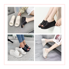 Carica l'immagine nel visualizzatore di Gallery, Sandali ortopedici con tacco ad assorbimento d'urto - Ozerty