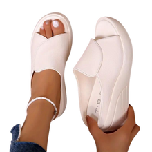 Carica l'immagine nel visualizzatore di Gallery, Sandali ortopedici con tacco ad assorbimento d'urto -Bianco/EU35Bianco/EU36Bianco/EU37Bianco/EU38Bianco/EU39Bianco/EU40 - Ozerty