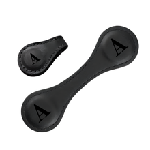 Carica l'immagine nel visualizzatore di Gallery, Elegante segnalibro personalizzato in pelle magnetica -Nero/ANero/BNero/CNero/DNero/ENero/FNero/GNero/HNero/INero/JNero/KNero/LNero/MNero/NNero/ONero/PNero/QNero/RNero/SNero/TNero/UNero/VNero/WNero/XNero/YNero/Z - Ozerty