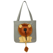 Carica l'immagine nel visualizzatore di Gallery, Borsa Traspirante per Gatti -Grigio - Ozerty