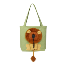 Carica l'immagine nel visualizzatore di Gallery, Borsa Traspirante per Gatti -Verde - Ozerty