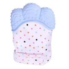 Carica l'immagine nel visualizzatore di Gallery, Guantino lenitivo per la dentizione -Blu - Ozerty