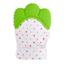 Carica l'immagine nel visualizzatore di Gallery, Guantino lenitivo per la dentizione -Verde - Ozerty