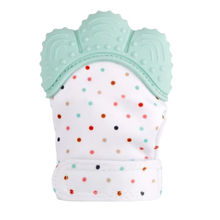 Carica l'immagine nel visualizzatore di Gallery, Guantino lenitivo per la dentizione -Verde chiaro - Ozerty
