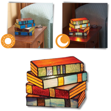 Carica l'immagine nel visualizzatore di Gallery, Lampada a libri impilati senza tempo - Ozerty