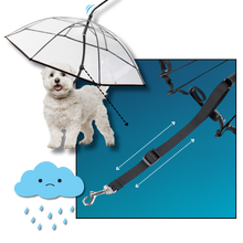 Carica l'immagine nel visualizzatore di Gallery, Guinzaglio a Ombrello Trasparente per Cani - Ozerty