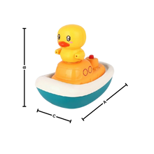 Carica l'immagine nel visualizzatore di Gallery, Giocattolo da bagno a triplo spruzzo con anatre - Ozerty