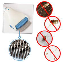 Carica l'immagine nel visualizzatore di Gallery, Pettine elettrico universale per pidocchi - Ozerty