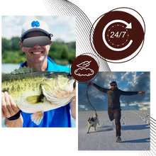 Carica l'immagine nel visualizzatore di Gallery, Occhiali da sole polarizzati con protezione UV a clip - Ozerty