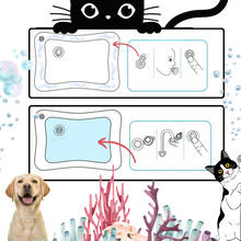 Carica l'immagine nel visualizzatore di Gallery, Tappeto acquatico vibrante per animali domestici - Ozerty