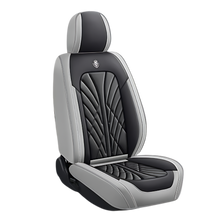 Carica l'immagine nel visualizzatore di Gallery, Protezione impermeabile per sedili auto -Bordo nero grigio - Ozerty