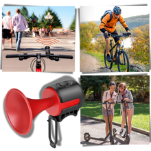 Carica l'immagine nel visualizzatore di Gallery, Clacson elettrico per bicicletta impermeabile e rumoroso - Ozerty