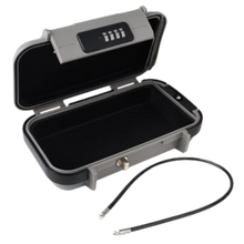 Carica l'immagine nel visualizzatore di Gallery, Piccolo contenitore impermeabile con serratura -Grigio - Ozerty