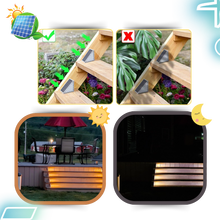 Carica l'immagine nel visualizzatore di Gallery, Luci solari impermeabili per gradini - Ozerty