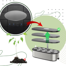 Carica l&#39;immagine nel visualizzatore di Gallery, Giardino Idroponico con 12 Capsule per Piante - Ozerty
