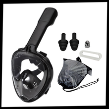 Carica l&#39;immagine nel visualizzatore di Gallery, Maschera da snorkeling con vista panoramica a 180° - Ozerty
