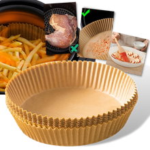 Carica l&#39;immagine nel visualizzatore di Gallery, Confezione di rivestimenti di carta per friggitrice ad aria monouso - Ozerty

