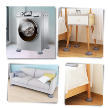 Carica l&#39;immagine nel visualizzatore di Gallery, Confezione di 4 cuscinetti di gomma antivibrazione - Ozerty
